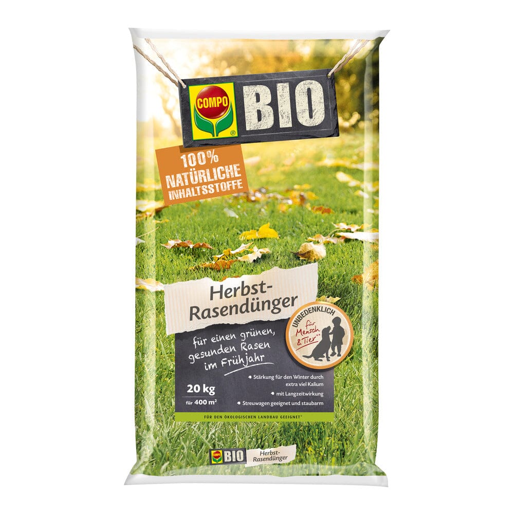 COMPO BIO Herbst-Rasendünger COMPO