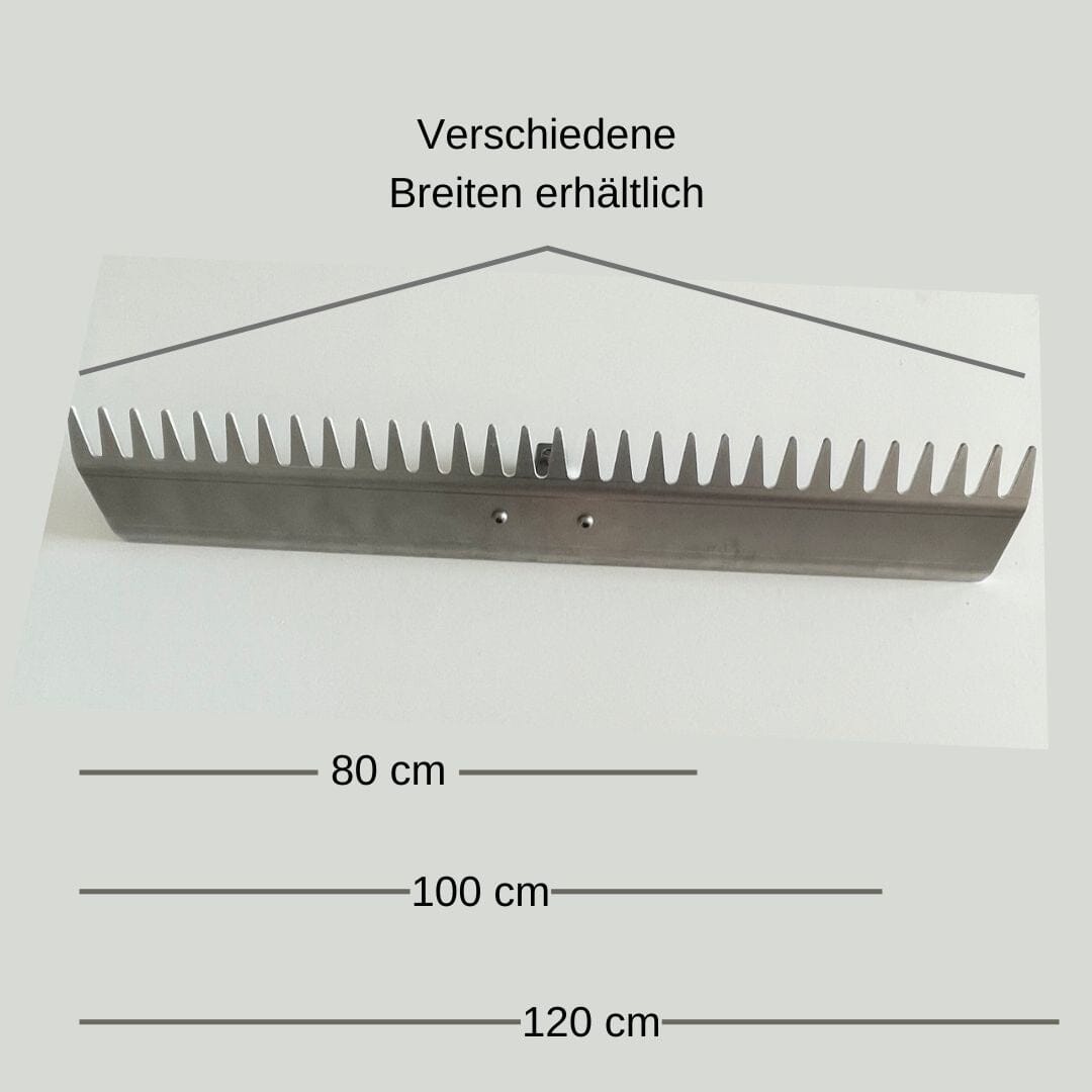 RISISANI Landschafts-Rechen M-80 | Planierrechen RISISANI Rasenrakel Deutschland