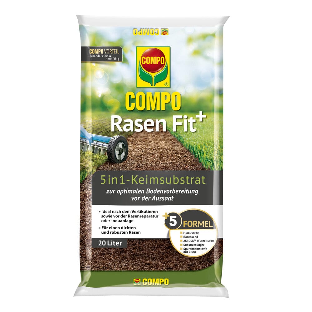 COMPO Rasen Fit+ - 5in1 Keimsubstrat COMPO
